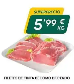 Masymas Filetes de cinta de lomo de cerdo oferta