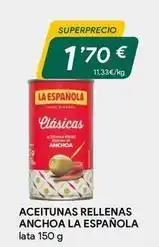 Masymas La española - aceitunas rellenas anchoa oferta