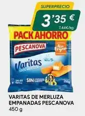 Masymas Pescanova - varitas de merluza empanadas oferta