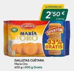 Masymas Cuétara - galletas oferta