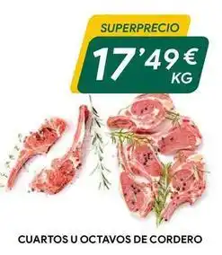Masymas Cuartos u octavos de cordero oferta