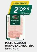 Masymas La carloteña - pollo asado al horno oferta