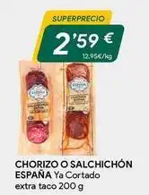 Masymas España - chorizo o salchichon oferta