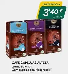 Masymas Alteza - café cápsulas oferta