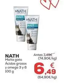 Kiwoko Nath - malta gato acidos grasos y omega oferta