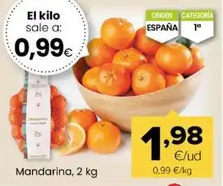 Autoservicios Familia Mandarina oferta