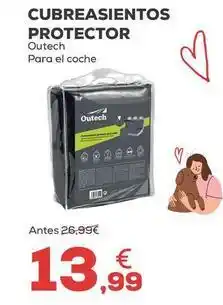 Kiwoko Outech - cubreasientos protector oferta