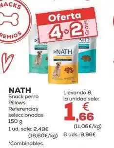Kiwoko Nath - snack perro pillows oferta