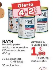 Kiwoko Nath - humedo perro adulto monoproteina oferta