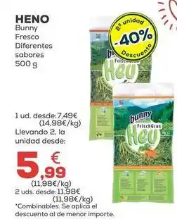 Kiwoko Heno - bunny fresco sabores oferta
