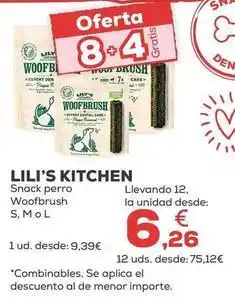 Kiwoko Lily's kitchen - snack perro woofbrush oferta