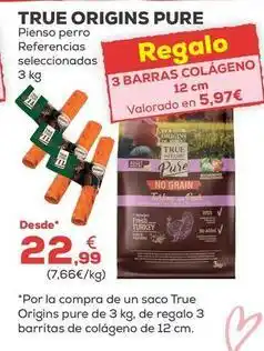 Kiwoko True origins - pure pienso perro oferta