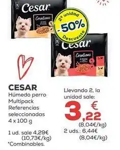 Kiwoko Cesar - humedo perro multipack oferta
