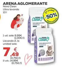Kiwoko Nova clean - arena aglomerante oferta