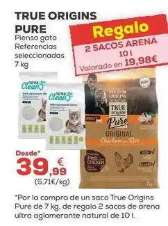 Kiwoko True origins - pure pienso gato oferta