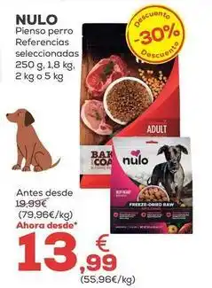 Kiwoko Nulo - pienso perro oferta