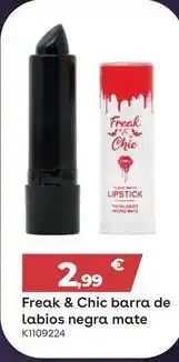 ToysRus Freak & chic barra de labios negra mate oferta