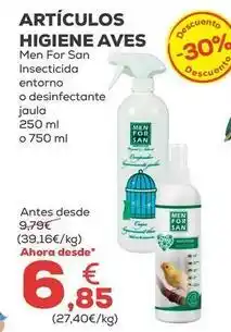 Kiwoko Men for san - articulos insecticida entorno o desinfectante jaula oferta