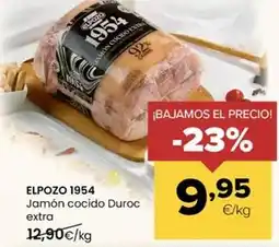 Autoservicios Familia Elpozo - jamón cocido duroc extra oferta