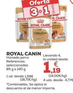 Kiwoko Royal canin - humedo perro oferta