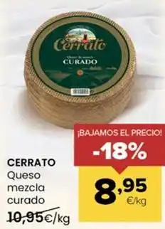 Autoservicios Familia Cerrato - queso mezcla curado oferta