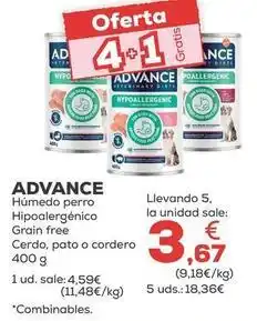 Kiwoko Advance - humedo perro hipoalergénico oferta
