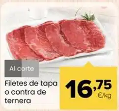 Autoservicios Familia Filetes de tapa/contra de ternera oferta