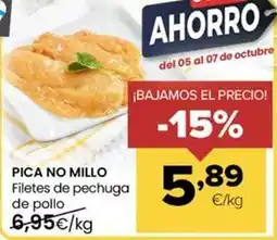 Autoservicios Familia Pica no millo - filetes de pechuga de pollo oferta