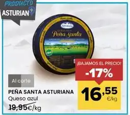 Autoservicios Familia La asturiana - peña santa asturiana queso azul oferta