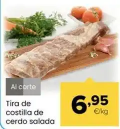 Autoservicios Familia Tira de costilla de cerdo salada oferta