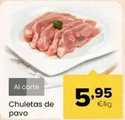Autoservicios Familia Chuletas de pavo oferta