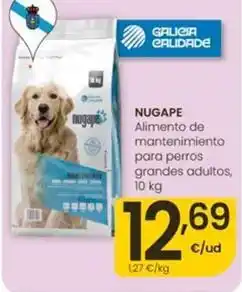 Eroski Nugape - alimento de mantenimiento para perros grandes adultos oferta