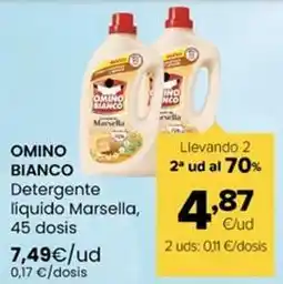 Autoservicios Familia Omino bianco - detergente líquido marsella oferta