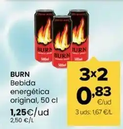 Autoservicios Familia Burn - bebida energética original oferta
