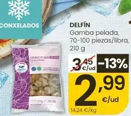 Eroski Delfín - gamba pelada oferta