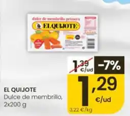 Eroski El Quijote dulce de membrillo oferta