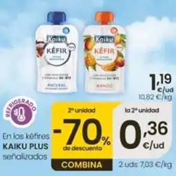 Eroski Kaiku kéfir oferta
