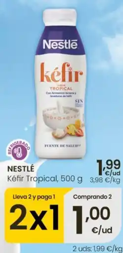 Eroski Nestlé Kéfir Tropical oferta