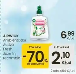 Eroski Air wick - ambientador active fresh jazmín oferta
