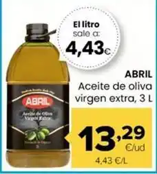 Autoservicios Familia Abril - aceite de oliva virgen extra oferta