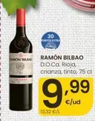 Eroski Ramón bilbao - d.o.ca. rioja, crianza, tinto oferta
