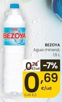 Eroski Bezoya - agua mineral oferta