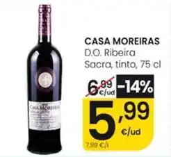 Eroski Casa morando - d.o. ribeira sacra, tinto oferta