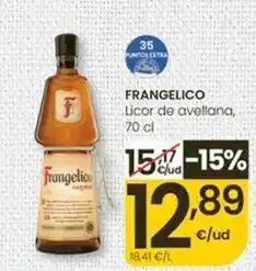 Eroski Frangelico - licor de avellana oferta