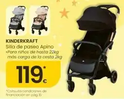 Eroski Kinderkraft - silla de paseo apino oferta