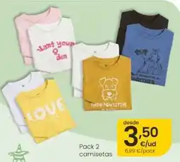 Eroski Pack 2 camisetas oferta