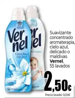 UDACO Vernel suavizante concentrado aromaterapia cielo azul delicado o maldivas oferta
