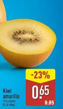 ALDI Kiwi amarillo oferta