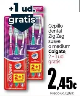 UDACO Colgate cepillo dental zig zag oferta