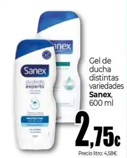 UDACO Sanex gel de ducha oferta